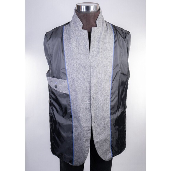KENNETH COLE Mens Blazer Sport Coat Casual Jacket Size XL (44R) Gray Wool Blend - Picture 9 of 13